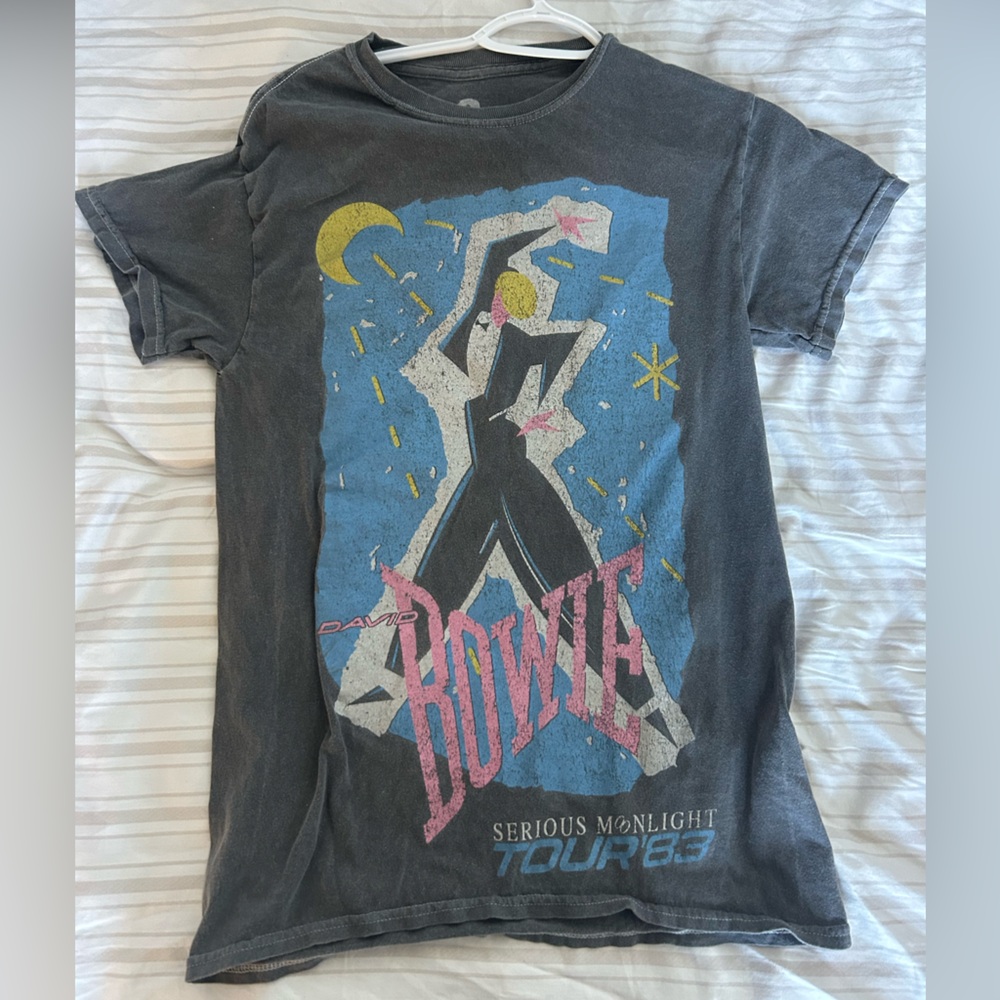 david bowie vintage tee